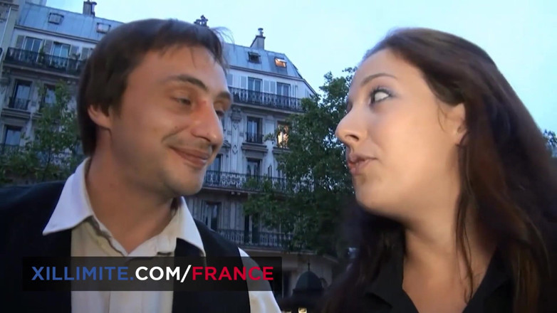 Made In France: Gang bang with young brunette Daphnée
