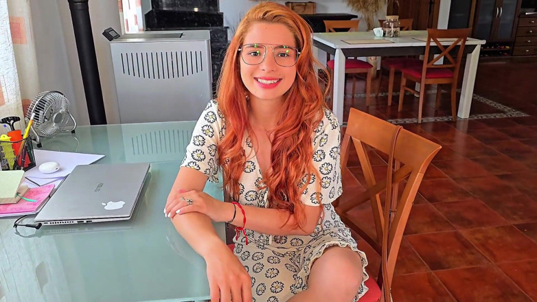 Labestiaylabella: Working at Home with My Coworker, I Didn't Know She...