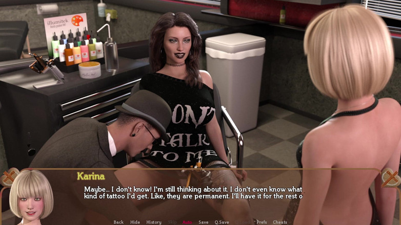 Joystick Cinema: 26# - freeloading clan - visual novel - permainan porno