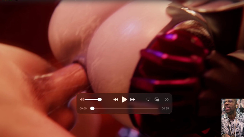 Good news media: 肛门隆起一个操荡妇直到她喷，寡妇被内射在她的屁股