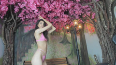 Colombianas amateur: Sexy Pettite Taneční Boty Masturbace