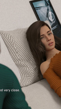 Steps of debauchery ep.5.2 - p26 - la pareja de esposa caliente y juegan un juego de provocación con el chico de pizza