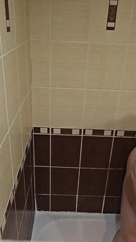 My Hot BBW Wife Masturbates in the Shower