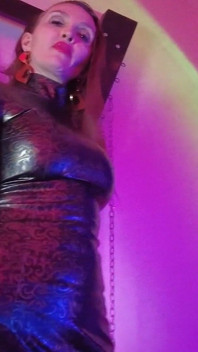 Dominatrix Eva Латекс Фемдом BDSM Сукня Mistress Fetish Високі підбори Big Ass MILF Гаряча гума