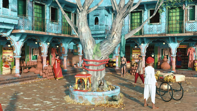 Your Savita bhabhi: Sexiga Meena och Seema Bhabhi knullade av Village Head
