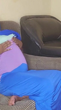 The Sudanese Islam Girl Fingering Her Water Pussy