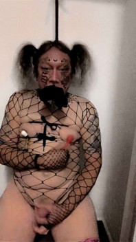 Sexy Trans Woman Getting Red Hot Masturbating