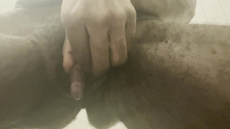 Ebony Amputee: Open Pussy Lips
