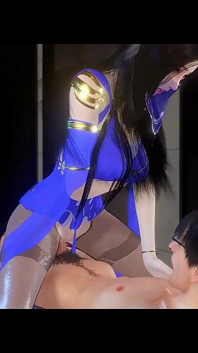 3D jiskra bohyně: Virtuální Touha Plamen - 3D animace Hentai