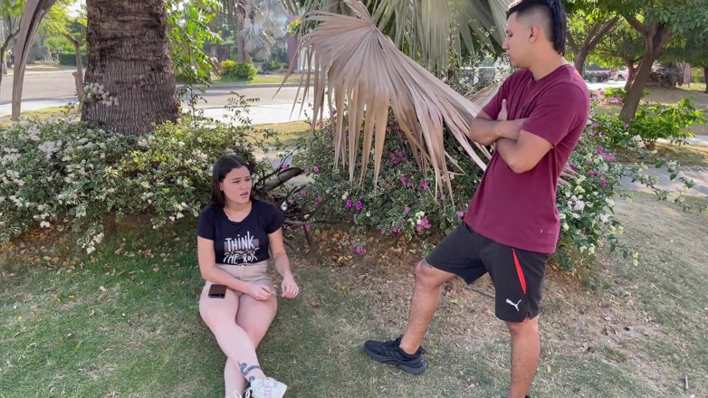 kathalina bronw: I Comfort My Little Neighbor with a Hard Ass Fuck...