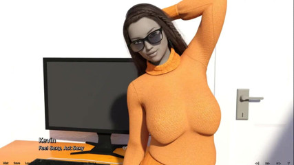 Dirty GamesXxX: 心脏在哪里：性感，害羞的书呆子女孩 第10集