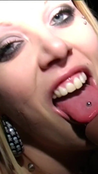 Wild Blonde Porn Slut Demanded to Be Surrounded by Real Dogging Dicks