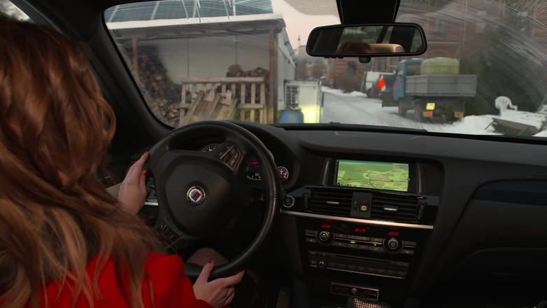 German Full Movies: Lekce hardcore šukání v autoškole