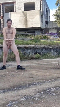 Completely Naked in a Square