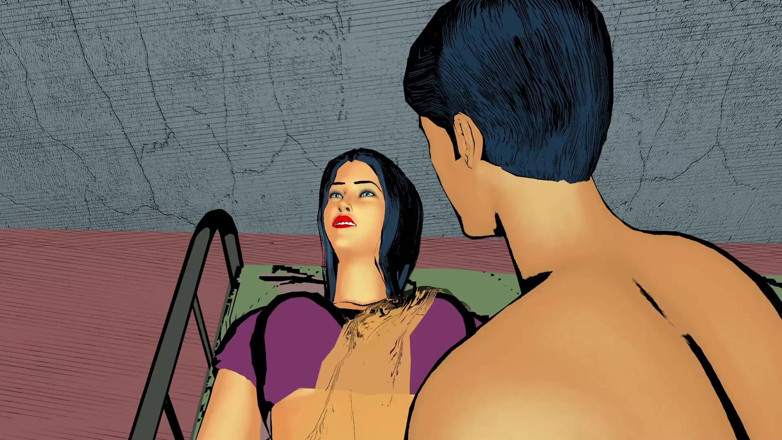 Animxyzn: 그는 남자와 섹스하는 미망인 의붓어머니를 보았습니다.