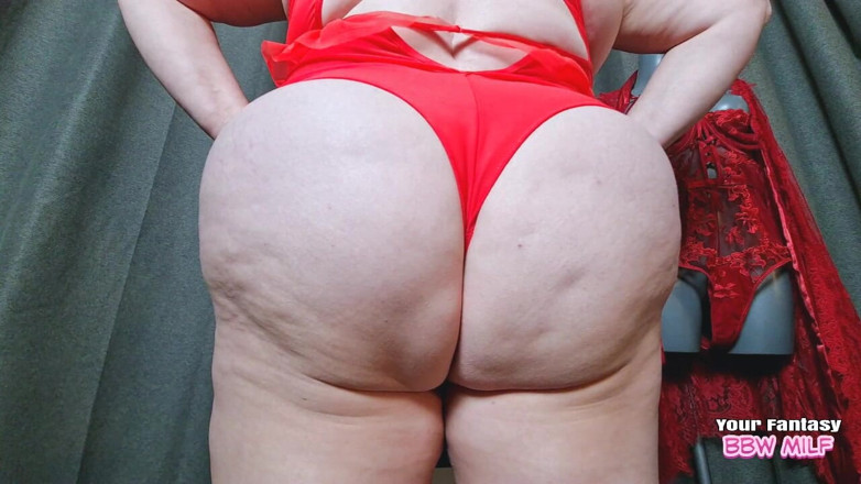 BBW_Wife: Stick Your Face in My Huge Round MILF Wife Ass...