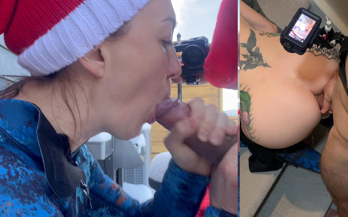 Bigmax8inch: Surprise coquine du père Noël se fait fourrer des creampies...