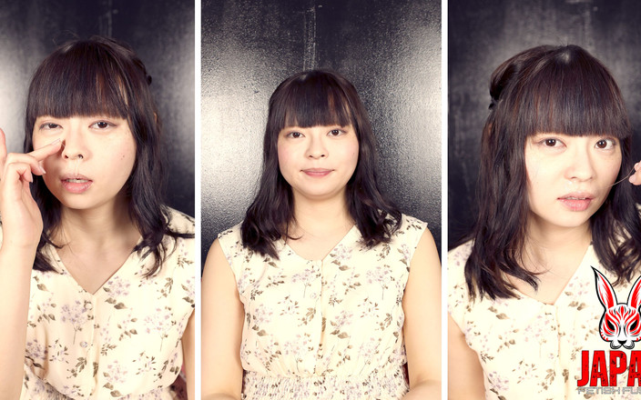Japan Fetish Fusion: Himeka Takahoshi kope a olizuje její snot na pevné kameře