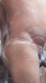 Bath Shower and Masturbated