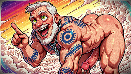 Erotic Man: Przystojni mężczyźni niesamowita kompilacja Ai