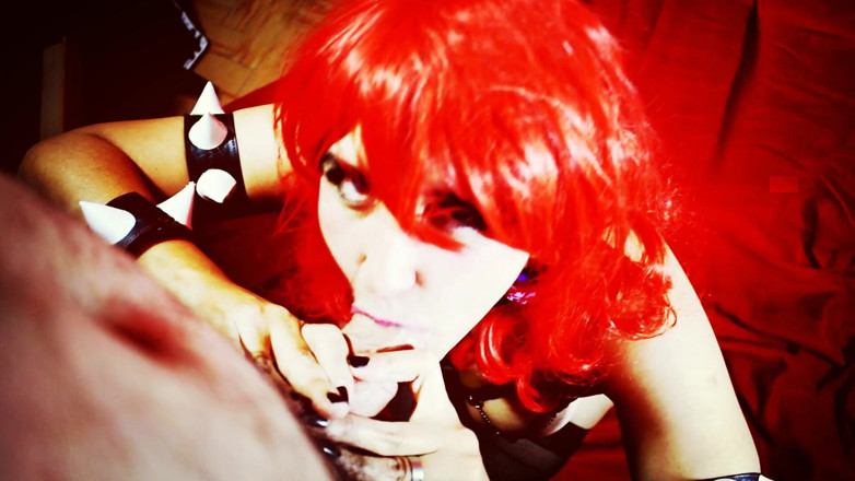 melu_world: Bowsette Will Drain Your Energy POV Blowjob - Meluworld