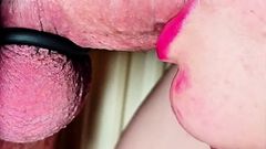 Stepsister in a Tasteful Game, Cum in Mouth