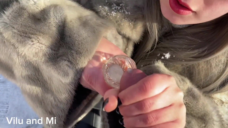 Vilu_and_Mi: Slavic Core - Minum air mani beku - Vilu Vidish Cut Clip