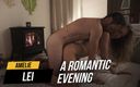 Amelie Lei: चिमनी के बगल में एक रोमांटिक शाम!