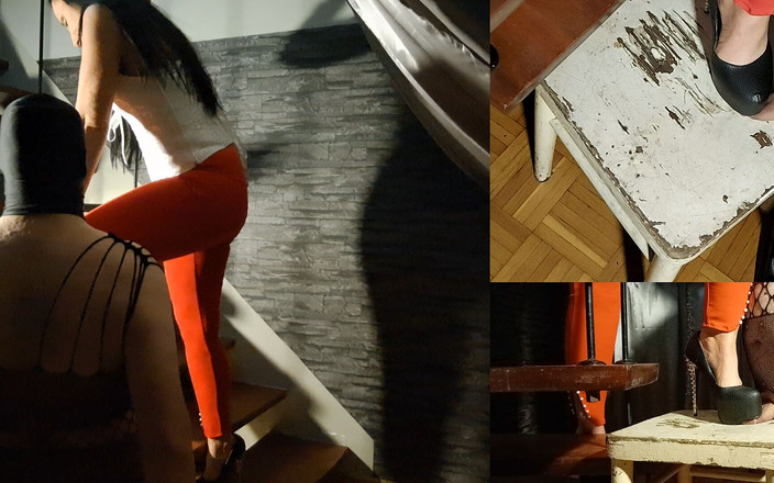 Lady Luciana Di Domizio: Pisando no pau dos escravos