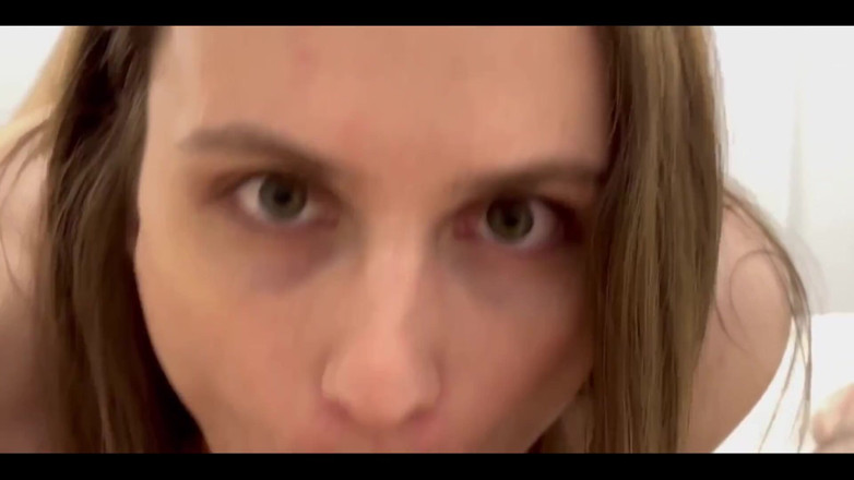 TS Kylie Star: Close-up POV Blowjob From His Perspective