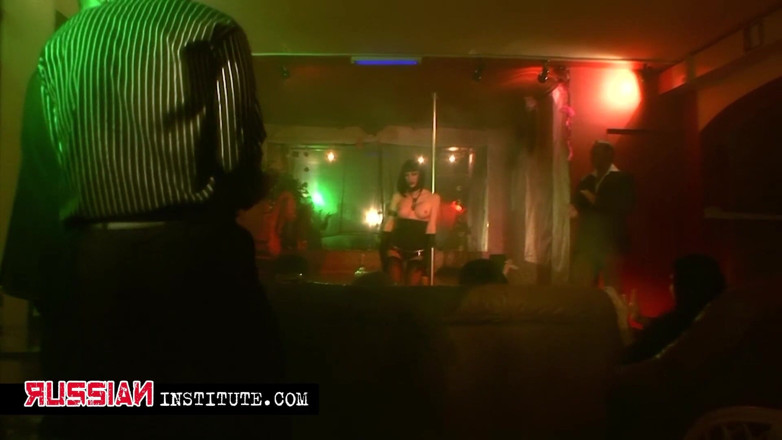 Russian Institute: Valentina Blue discovers the pleasures of the glory hole