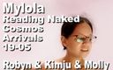 Cosmos naked readers: Mylola leyendo desnuda las llegadas del cosmos 19-05