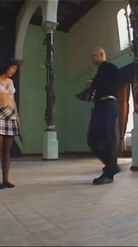 Humiliating tits bondage