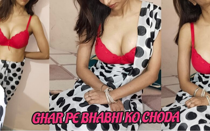 Your bhabhi Ka: Hindi snuskigt samtal Bhabhi ensam hemma och retar sin svåger