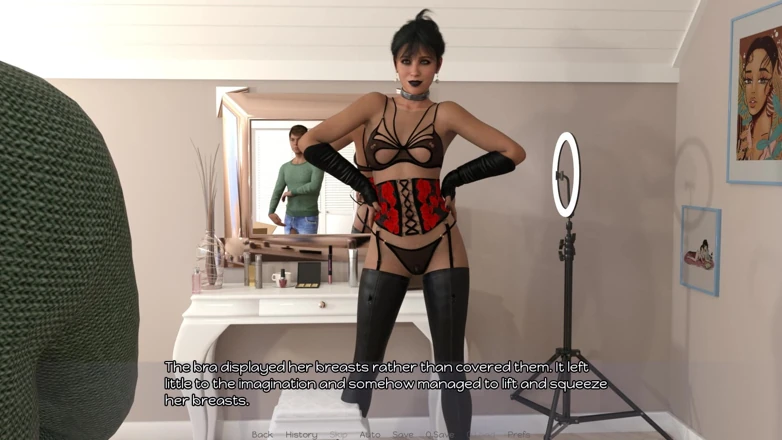 Dirty GamesXxX: 三块热辣人妻裸体拍摄 - 第6集