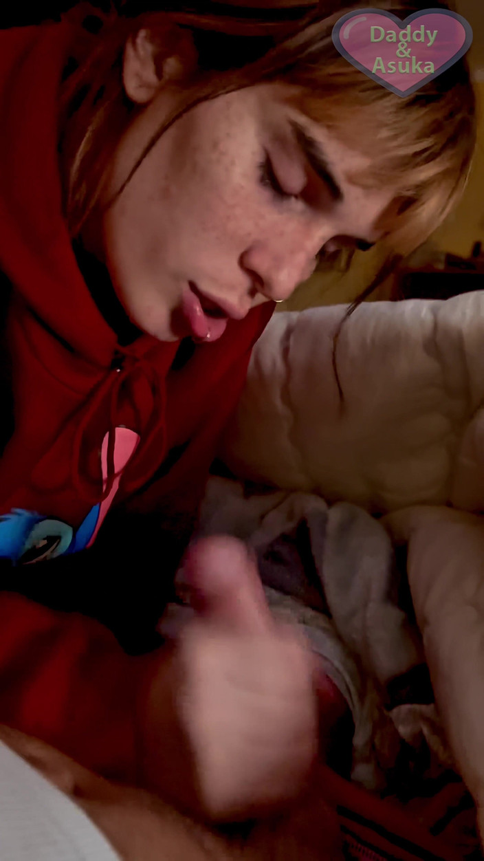 Daddy and Asuka: Epické kouření před spaním