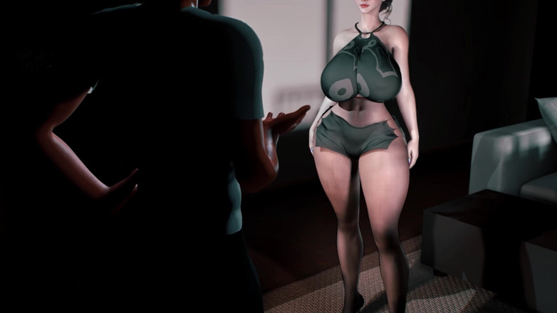 Why fuck so hard: 3D troia con tette enormi tradisce con il suo capo...
