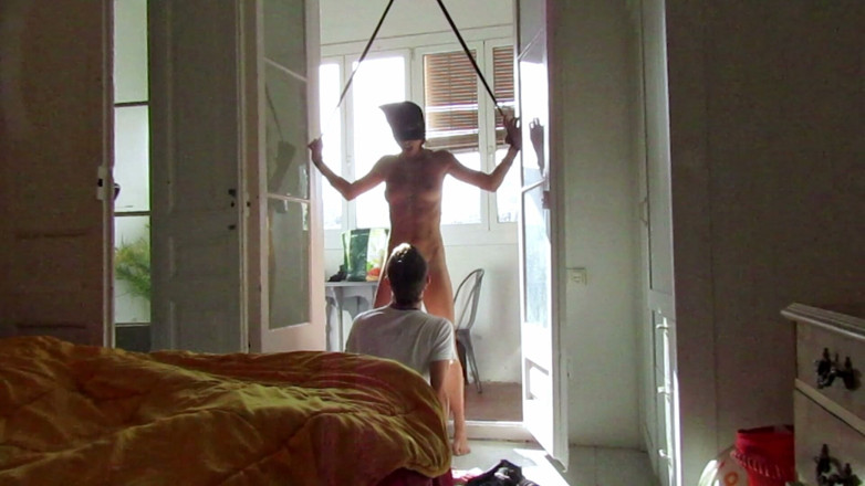 Magia Rosa: I tie and blind my friend and fuck her at...