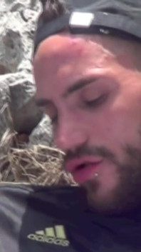 Sex humiliation for 2 sneaerboys in river cruising outdoor