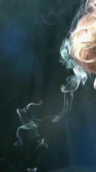 Chain Smoking Granny Masturbates and Poses