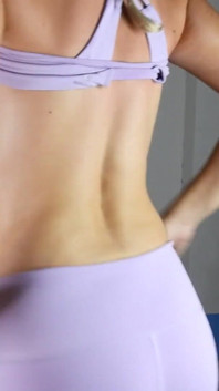 New Sexy Yoga Stretching Video in Barefoot Released on My Profile