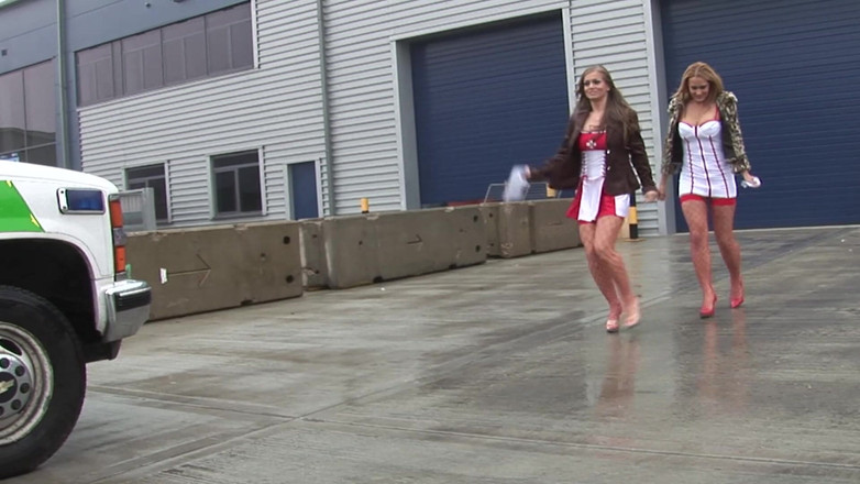 The Window of Sex: Lustvolle Krankenschwestern Szene-1_anal Orgie Zwischen Rita &amp; Trina Michaels Krankenschwestern in...