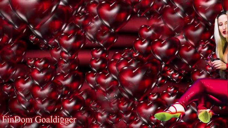 FinDom Goaldigger: Branle-moi sur ma combinaison rouge sexy avant de l'enfermer dans...