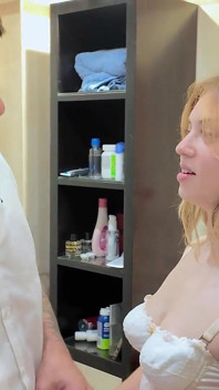 I Fucked Him for 7 Minutes Straight Without Pulling Out. Look How My Wife Ends up Trembling in the Bathroom