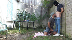 Straight boys but needing sex: Exhib gardne s Jess ošukaná hetero anonymní diskrétně