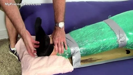 Marine Laurent Gets Mummified & Tickled