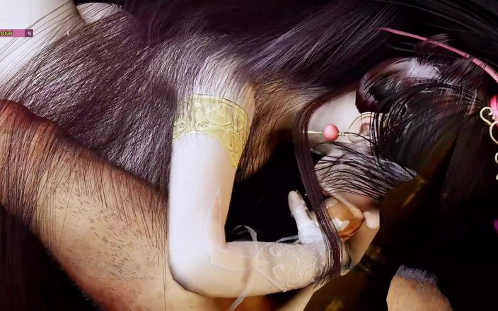 X Hentai: Похотливый воин получает жесткий трах - 3D-анимация, хентай