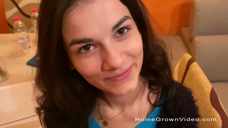 Homegrown Video: Cute Sofia Gets a Facial