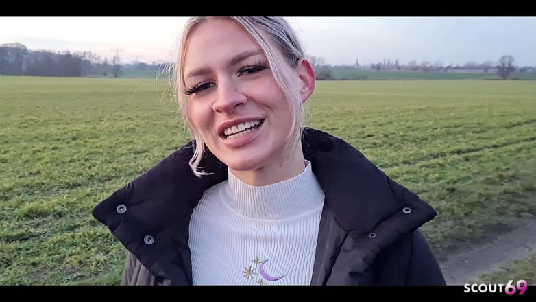Scout69: German Blonde PAWG Teen Lisa Get Risky Outdoor Fuck at...