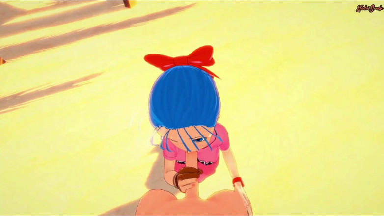 Hentai Smash: Dragonball Z hentai - Fucking Bulma from your POV.